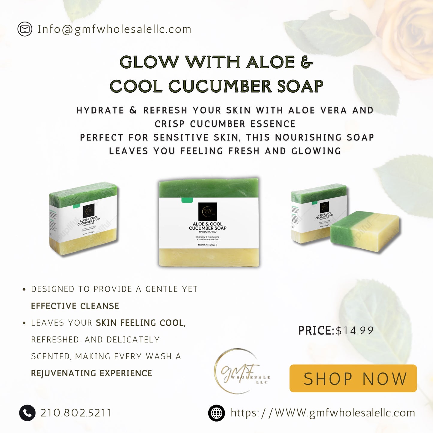 Aloe & Cool Cucumber Soap