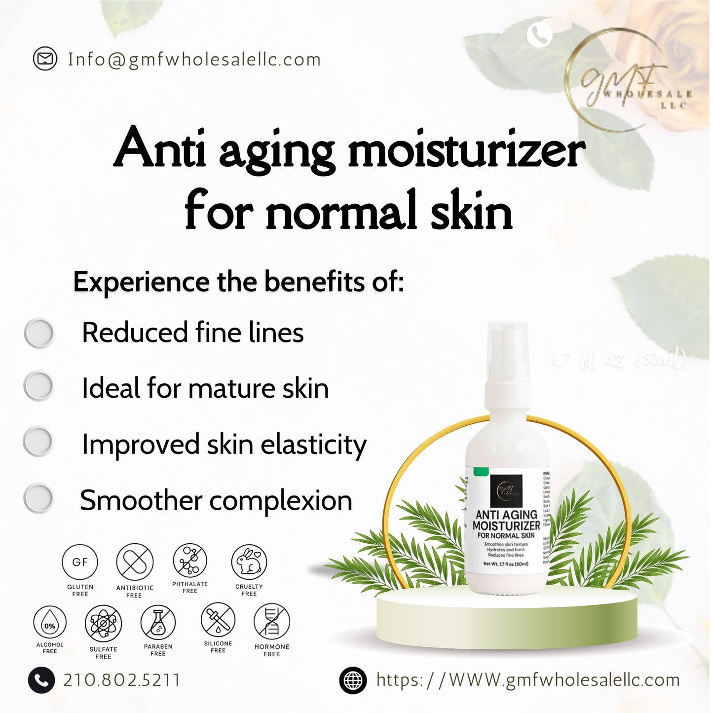 Anti Aging Moisturizer for Normal Skin