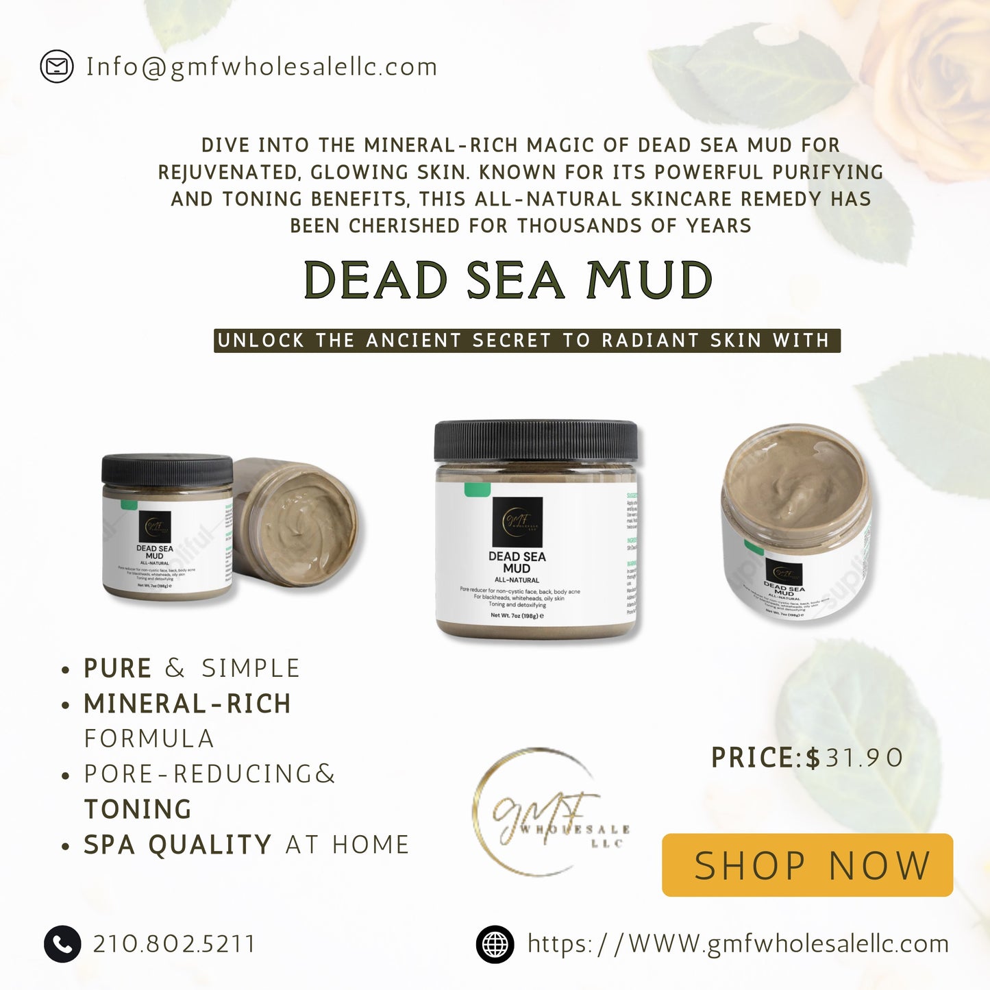 Dead Sea Mud