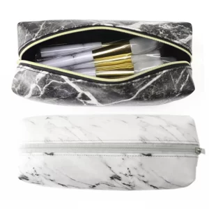 Marble Makeup Brush Pouch