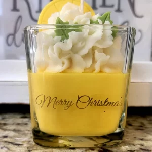 Lemon Zing Holiday Soy Wax Candle