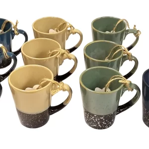 MARCELLE SINGLE 11OZ MUG GRANITE WITH HANGTAG