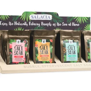 Effervescent Salt Soaks with Point of Purchase Display