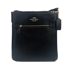 Coach Rowan Mini Crossgrain Leather File Crossbody