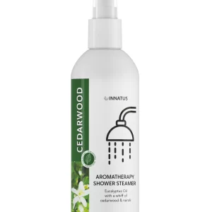 shower spray eucalyptus oil with a whiff of Cedarwood