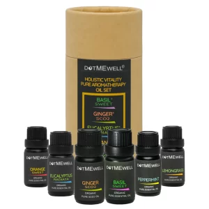 HOLISTIC VITALITY PURE AROMATHERAPY OILS SET