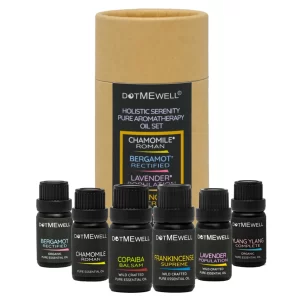HOLISTIC SERENITY PURE AROMATHERAPY OILS SET