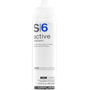 Active Professional Anti Dandruff Shampoo with Tea Tree Oil 1% Pyrithione Zinc and 5% Salicylic Acid Natural Itchy Scalp Treatment 13.53 fl oz for Men