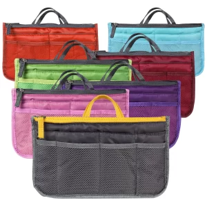 Women Lady Travel Insert Handbag Organiser Makeup Bags