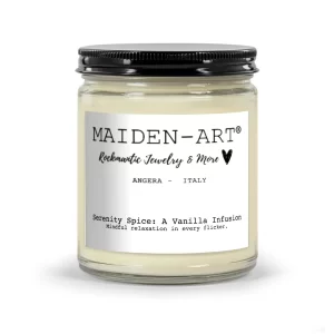 Serenity Spice: A Vanilla Infusion - Candle
