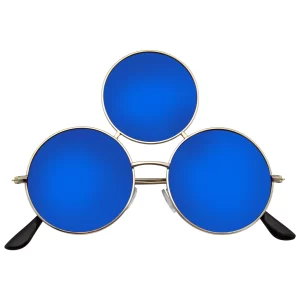 Third Eye Sunglasses Triple Round Circle Sunglasses