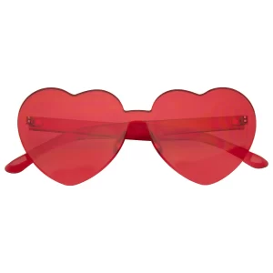 Heart Shape Heart Sunglasses Retro Vintage Boho Translucent Sun Glasses Shades