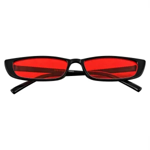 Rectangle Small Sunglasses Vintage Retro Rectangle Fashion Shades UV400 Eyewear