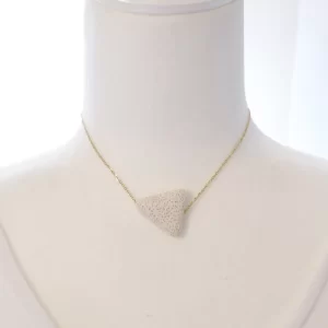 Lava Essence - Tracey Necklace in White