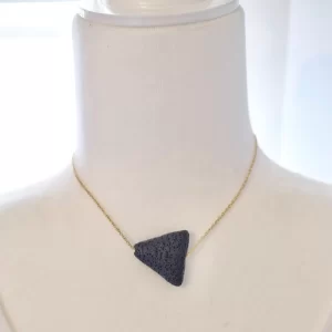 Lava Essence - Tracey Necklace in Black