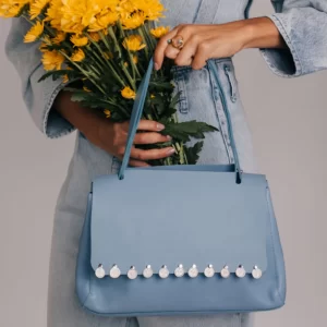 Blue Sky Leather Handbag