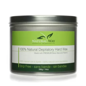 Natural Way Hard Wax: Face & Body Waxing Universal Can