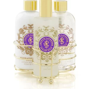 French Lavender Three Piece Caddy