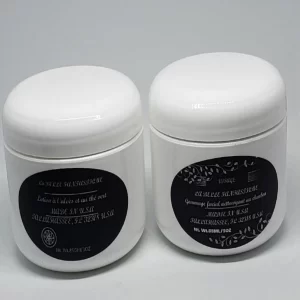 Aloe Lotion And Charcoal Scrub