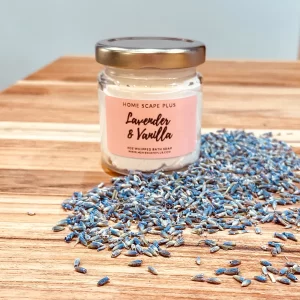 Whipped Bath Soap with Lavender and Vanilla