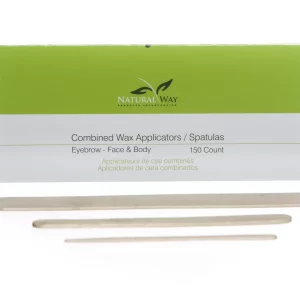 Combo Wax Applicators (50 Eyebrow, 50 Facial, 50 Body)