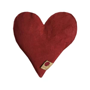 Heart-Shaped Hot Cherry Pillow in pie box