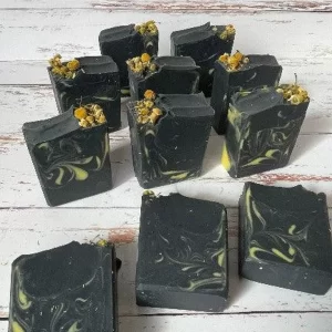 Chamomile Activated Charcoal Soap