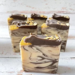 Oatmeal Honey Chocolate Soap