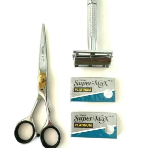 High Quality Barber Professional German Scissors Trimming + Safety Tool Excellent Holiday Excellent Gift Set Kit