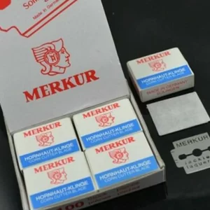 Merkur Solingen Germany Platinum Coated Corn Callus Remover Blades