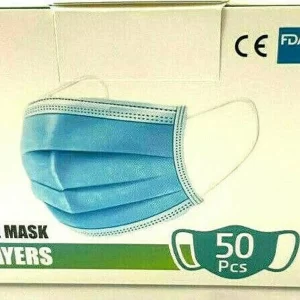 40 Boxes of Face Mask Mouth & Nose Protector Disposable Masks Blue Special Deal Free Fast Shipping