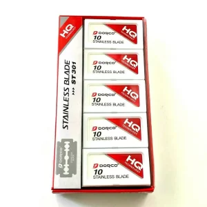 of Dorco Brand Double Edge Razor Blades Stainless Steel