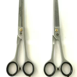 German Professional Double and Single Teeth Thinning Trimming Shears