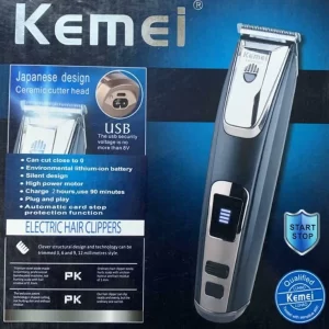 Professional Barber Household Hair Beard Cutting Trimming Clippers Kemei