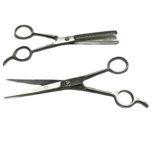Hair Haircutting Grooming Scissors Thinning Set Accessory Stainless Steel