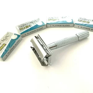 Grandpa's Classic Vintage Style Doube Edge Safety Razor & 20 Blades