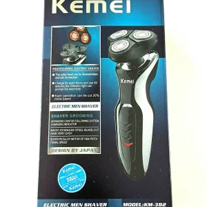 Kemei Men's Electric Clean Shaver Rechargeable Trimmer Km-382