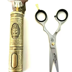 Ultimate Barber Hair Styling Buddha Design Grooming Tool German Barber Hair Shears Hashir USA