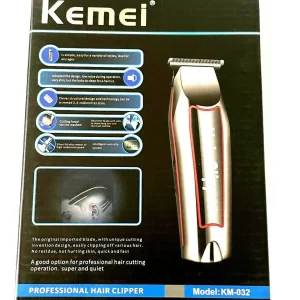 Kemei Professional Rechargeable Hair Barber Clipper Shaving