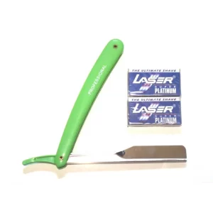 Old School Barber Safety Razor Plus Double Edge Razor Blades