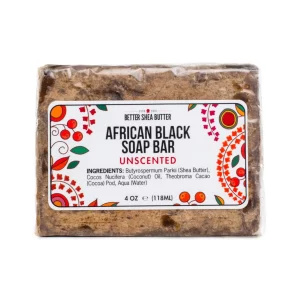African Black Soap Bar Set