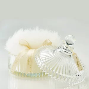 Large Crystal Puff Dish
