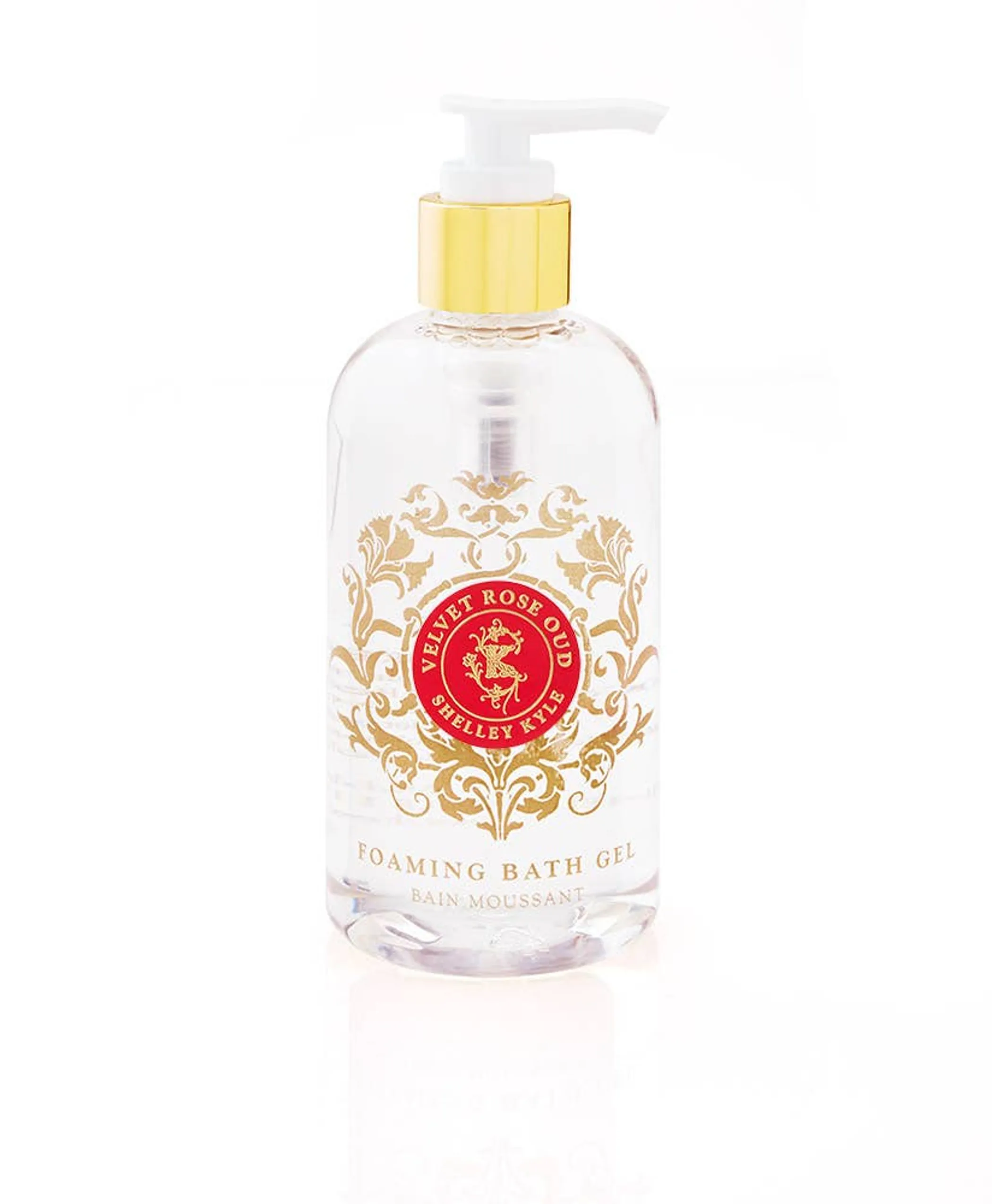 8oz Velvet Rose Oud Foaming Bath Gel