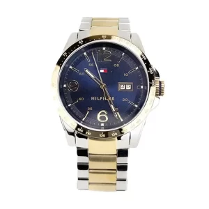 Tommy Hilfiger Ken Two-Tone Stainless Steel Navy Dial Watch