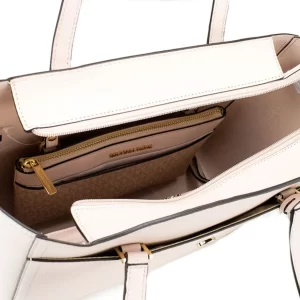 Michael Kors Maisie Large Powder Blush Leather 3-in-1 Crossbody Tote