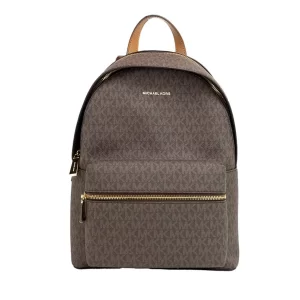 Michael Kors Sally Medium Brown 2-in-1 Tablet Case Backpack