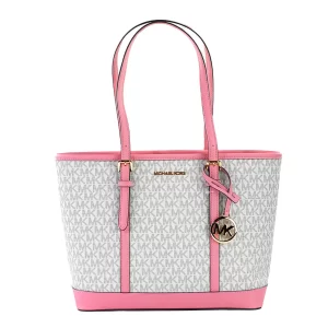 Michael Kors Jet Set Travel Small Primrose PVC Tote