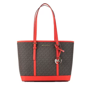 Michael Kors Jet Set Sangria Shoulder Tote Purse