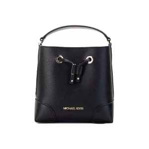 Michael Kors Mercer Leather Bucket Crossbody Bag