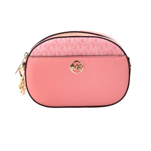 Michael Kors Jet Set Glam Oval Crossbody Bag